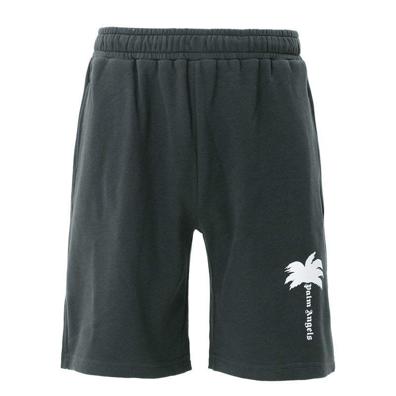 Palm Angels The Palm Cotton Sweat Shorts