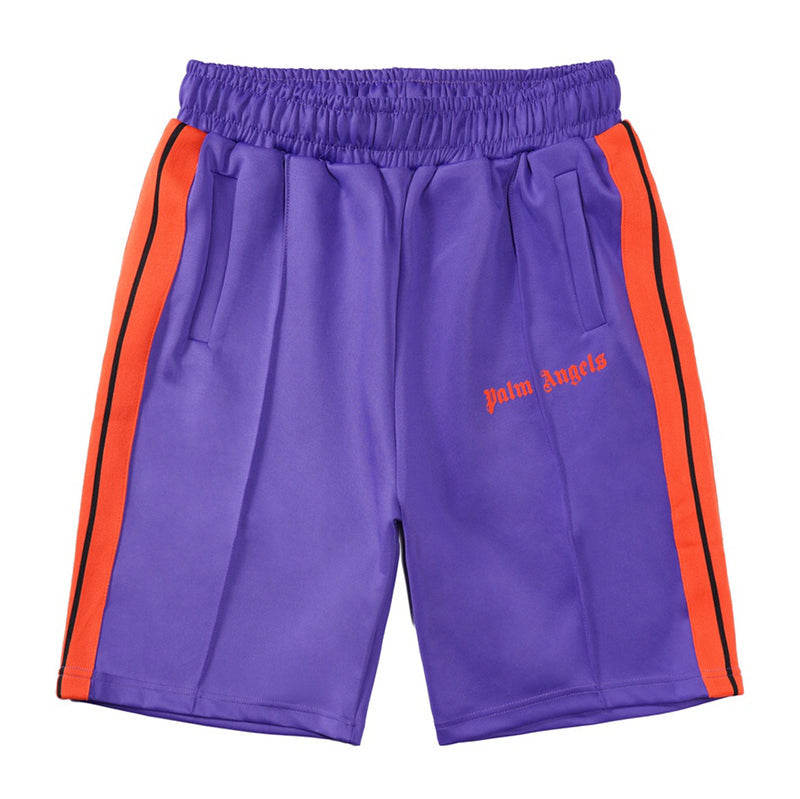 Palm Angels Sports Shorts – Purple | Cotton