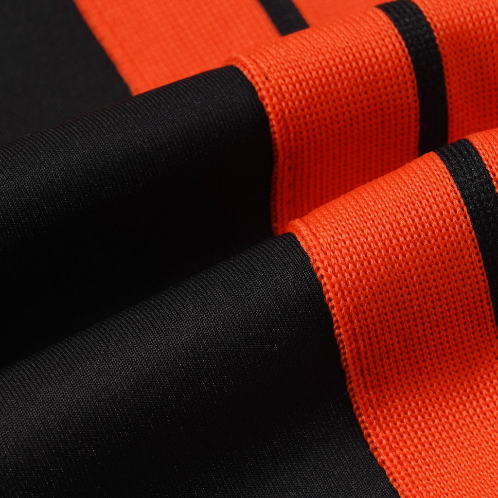Palm Angels Sports Shorts – Orange & Black | Cotton