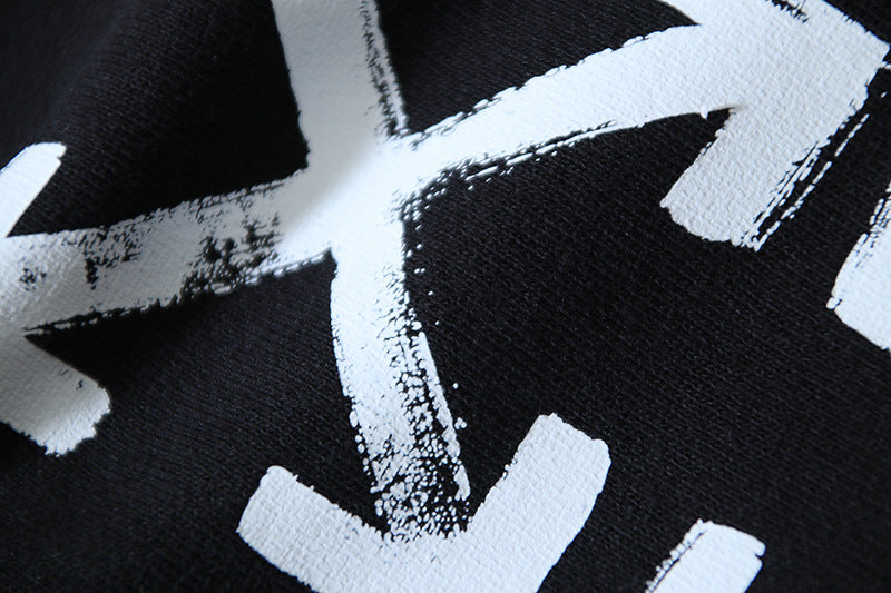 OFF-WHITE "Brushstroke Arrow" Dual-Leg Pocket Sweatshorts