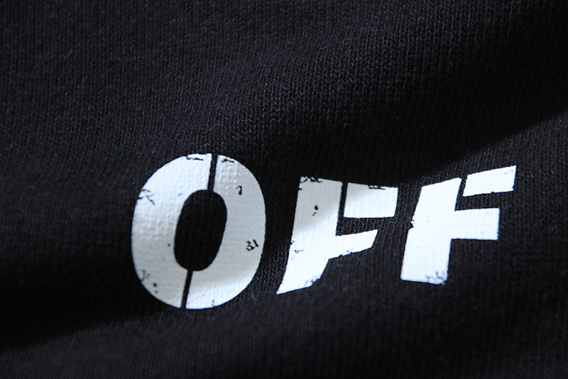 OFF-WHITE "OFF" Stencil Logo Cotton Sweatshorts