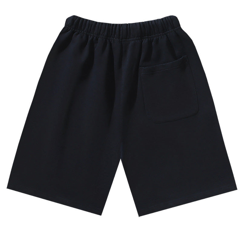 OFF-WHITE "Hand Off" Cartoon Logo Cotton Sweatshorts