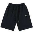 OFF-WHITE "OFF" Bold Logo Cotton Sweatshorts