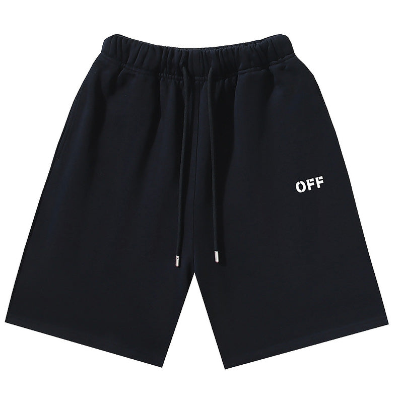 OFF-WHITE "OFF" Bold Logo Cotton Sweatshorts