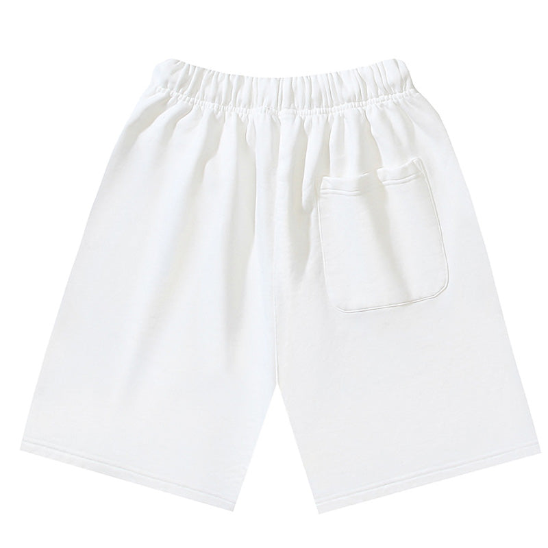 OFF-WHITE "Hand Sign" Logo Cotton Sweatshorts