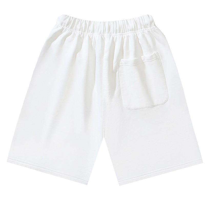 OFF-WHITE "OFF" Dual-Leg Stencil Cotton Sweatshorts
