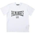 Palm Angels Neck Logo T-Shirt – 100% Cotton