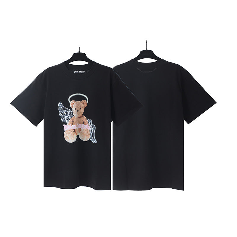 Palm Angels Angel Teddy T-Shirt – 100% Cotton