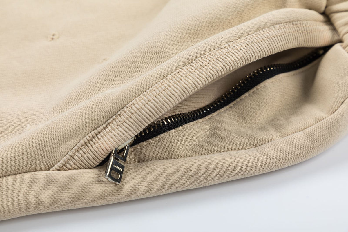 AMIRI Logo-Embellished Cotton Track Shorts