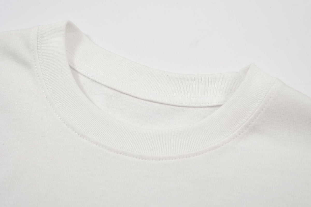 Fear of God × RRR123 INRI Cut Off Tee – White / Grey