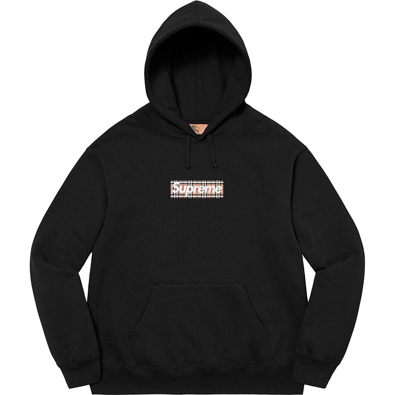 Supreme x Burberry SS22 Box Logo Hoodie