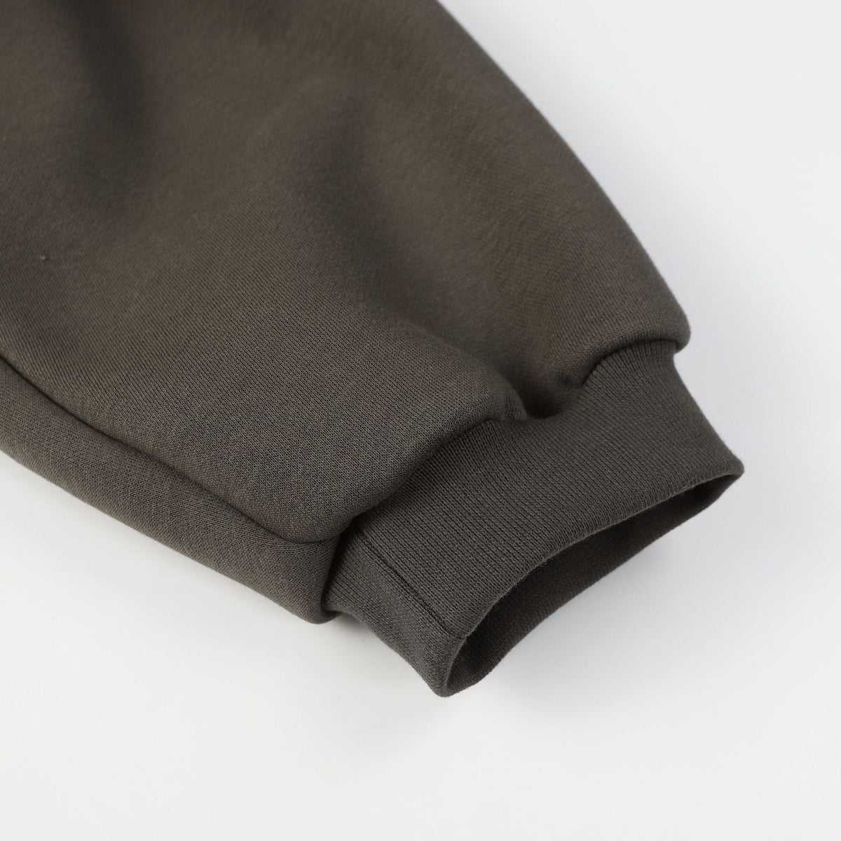 Fear Of God Essentials Nylon-Lined Fleece Hoodie – Olive / Heather Grey / Light Grey
