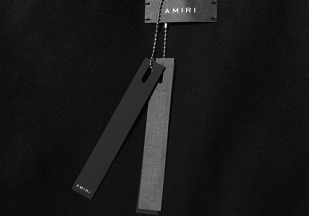 AMIRI Logo-Print Cotton Hoodie