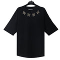 Palm Angels PA Monogram Necklace Neck Logo Oversized T-Shirt