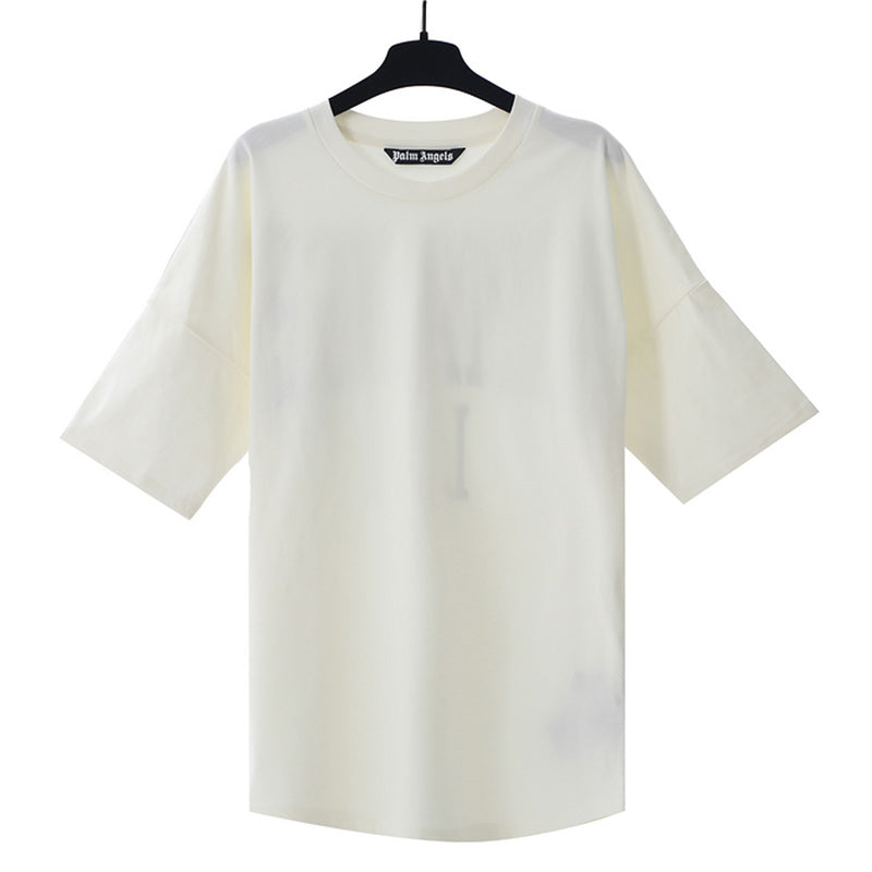 Palm Angels College L.A. Varsity Back Print Drop-Shoulder T-Shirt