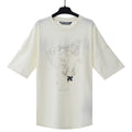 Palm Angels Thinking of You Angel Sketch Graphic T-Shirt