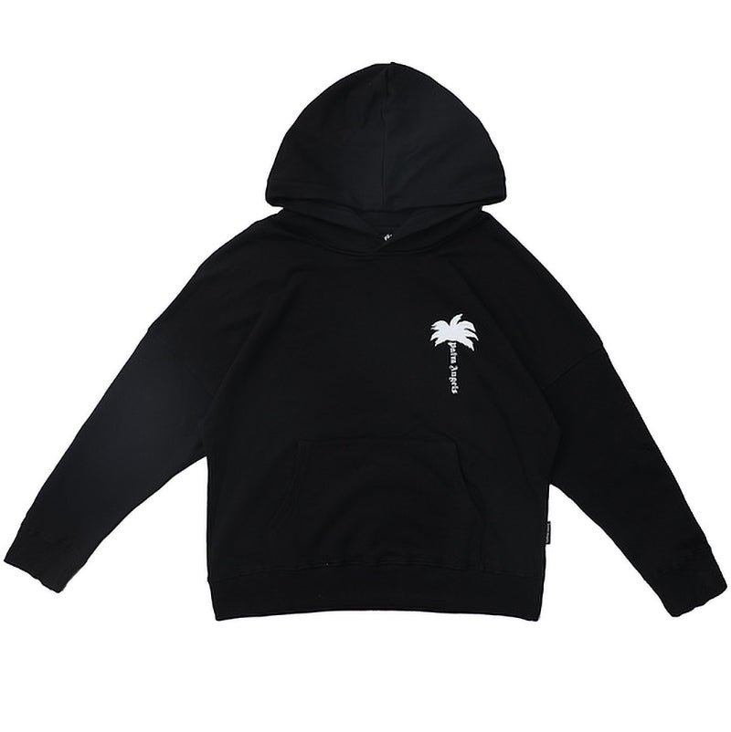 Palm Angels The Palm Hoodie – Black Men's Premium Cotton Hoodie