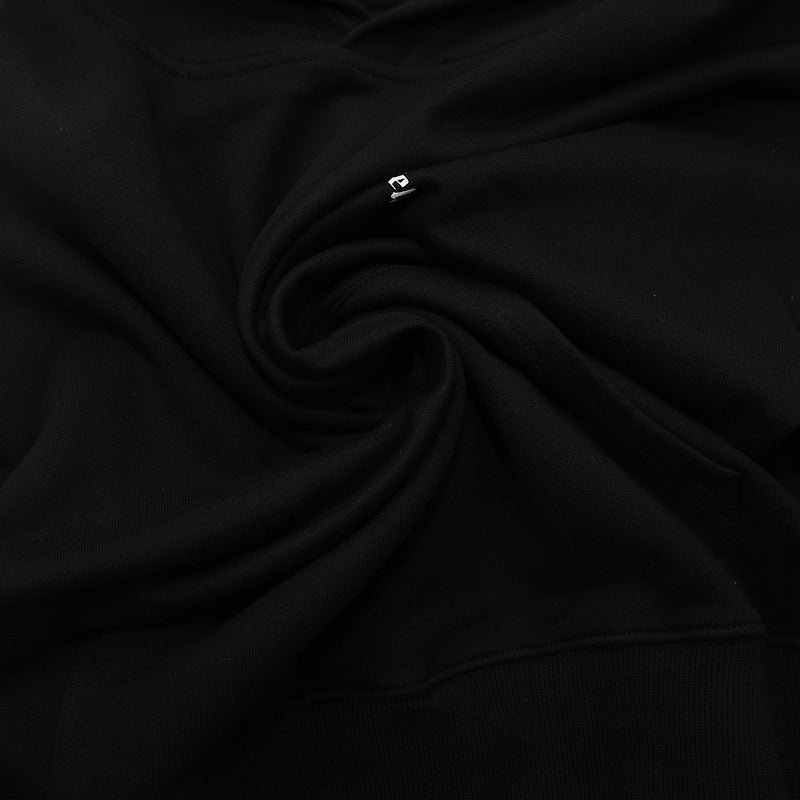 Palm Angels Logo-Print Cotton Hoodie – Black Men's Premium Streetwear Hoodie