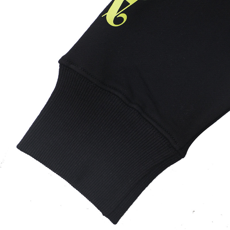 Palm Angels Logo-Print Cotton Hoodie – Black Men's Premium Streetwear Hoodie