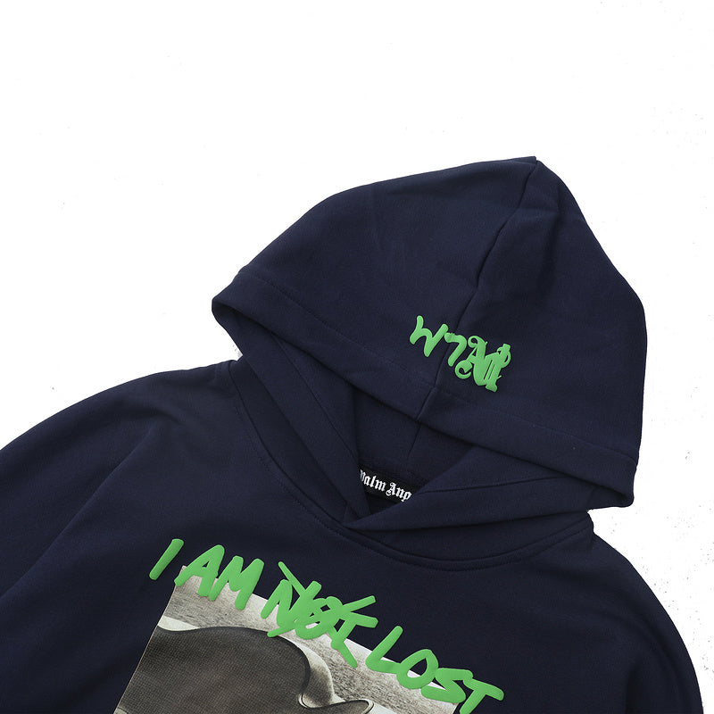 Palm Angels 'I Am Lost' Hoodie – Luxury Streetwear Statement