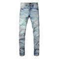AMIRI Slim Jeans #8901 – Distressed Cotton Denim
