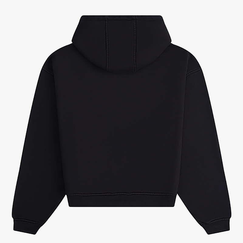 RHUDE St. Tropez Crest Logo Hoodie – Black