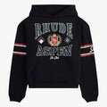 RHUDE Aspen Ski Club Crest Graphic Hoodie – Black