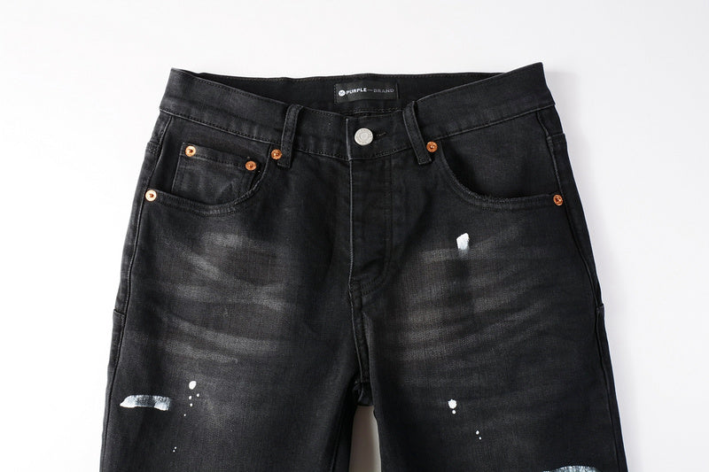 Purple Brand Jeans #9098 | Skinny Fit Distressed Denim