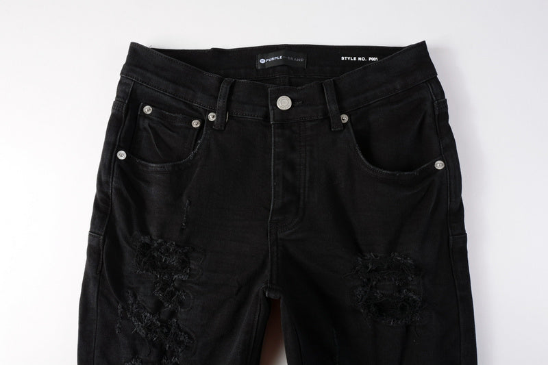 Purple Brand Jeans #9108 – Skinny Fit Distressed Denim
