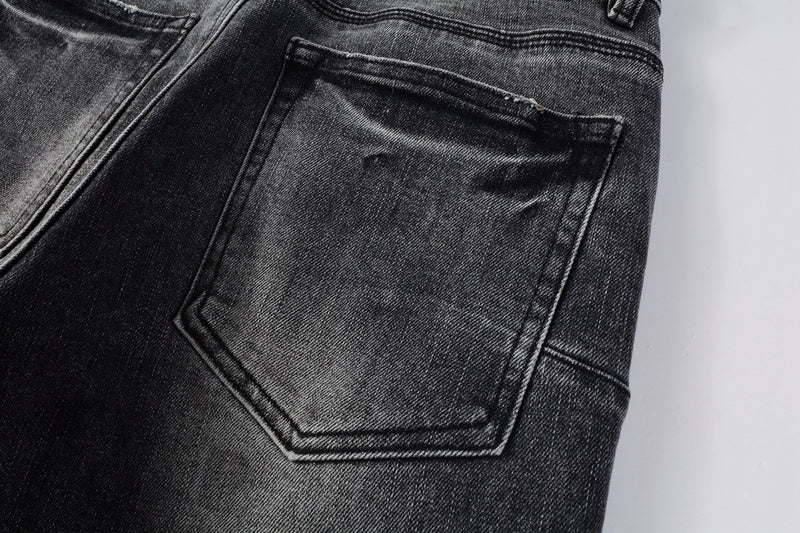 Purple Brand Jeans #9102 – Skinny Fit Distressed Denim