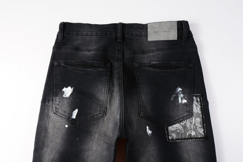 Purple Brand Jeans #9099 – Skinny Fit Distressed Denim