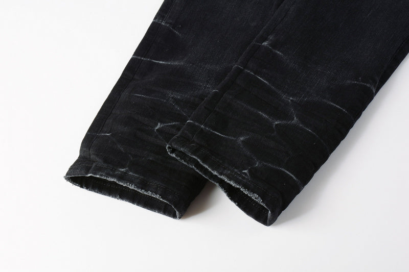 AMIRI Slim Fit Distressed Jeans – Full Length Denim