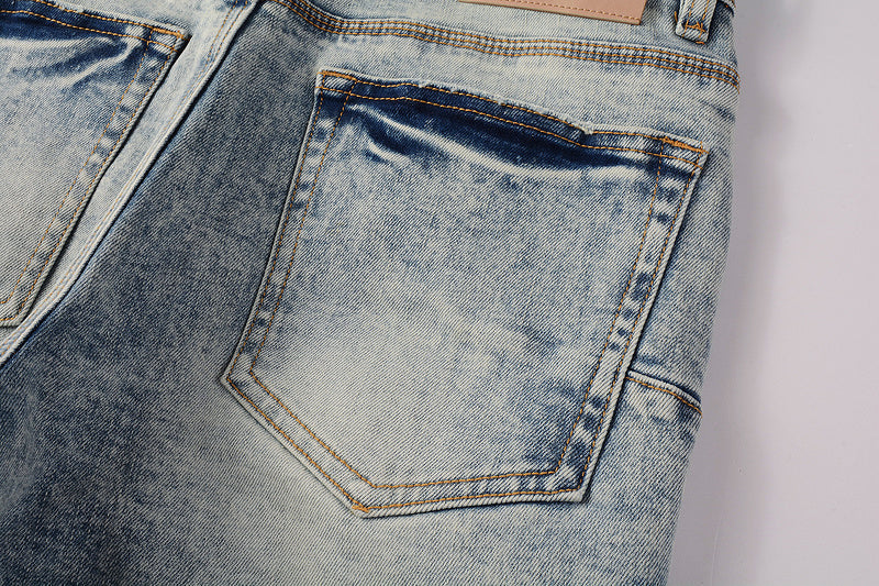 Purple Brand Skinny Jeans – Distressed Denim