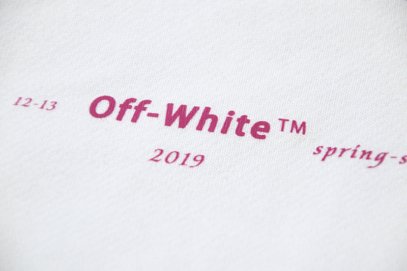 OFF-WHITE "Blurrid Lines" Multicolor Arrow Patch Pocket Shorts