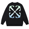 Off-White Graphic-Print Cotton Crewneck Sweatshirt