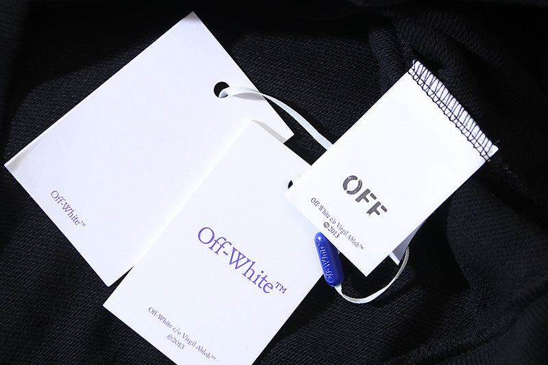 Off-White Graphic-Print Cotton Crewneck Sweatshirt