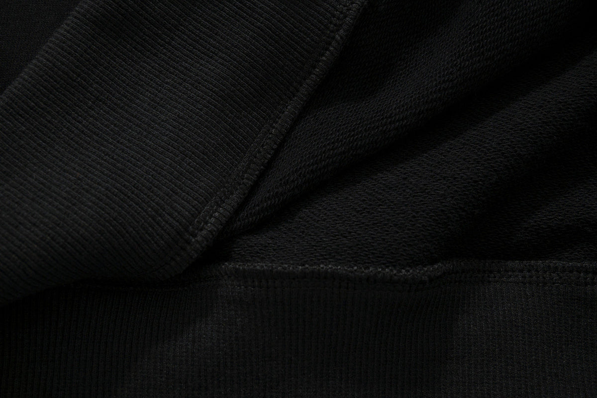 Off-White Diagonal Stripe Cotton Crewneck Sweatshirt
