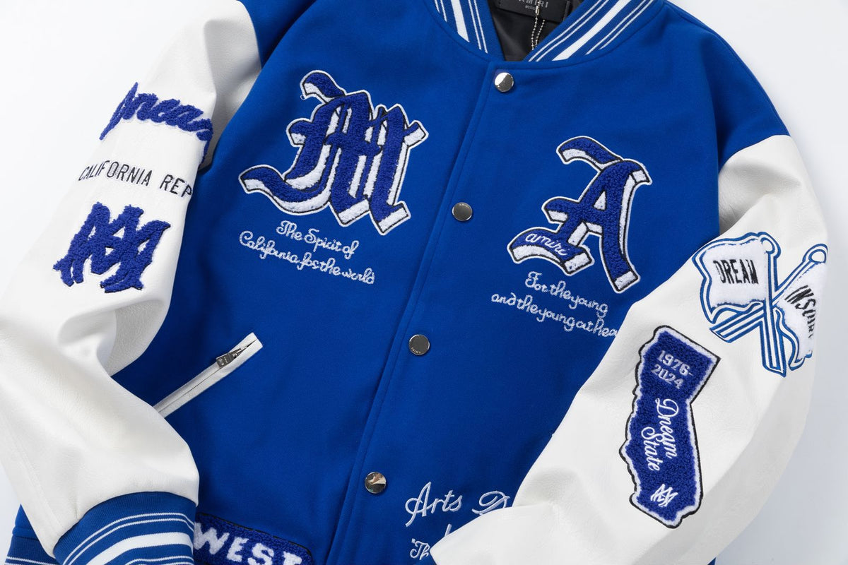 AMIRI Dream Team Varsity Jacket – Pre-Fall 2024