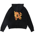 Palm Angels Burning Palm Cotton Hoodie – Black Men's Graphic Hoodie