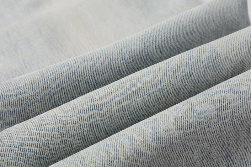 AMIRI Slim Fit Distressed Jeans – Full Length Denim