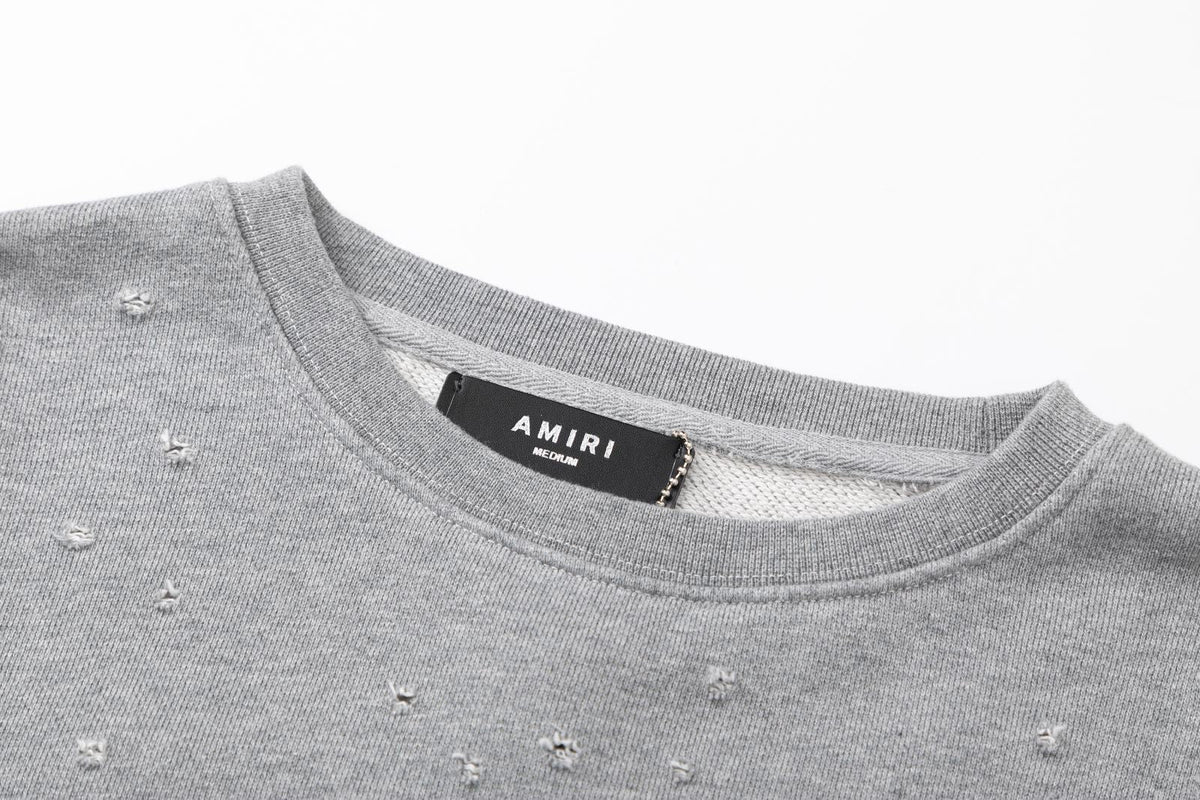 AMIRI Cotton Sweatshirt – Premium Heavyweight Fleece