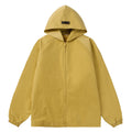Fear Of God Essentials Padded Hooded Jacket – Yellow / Purple