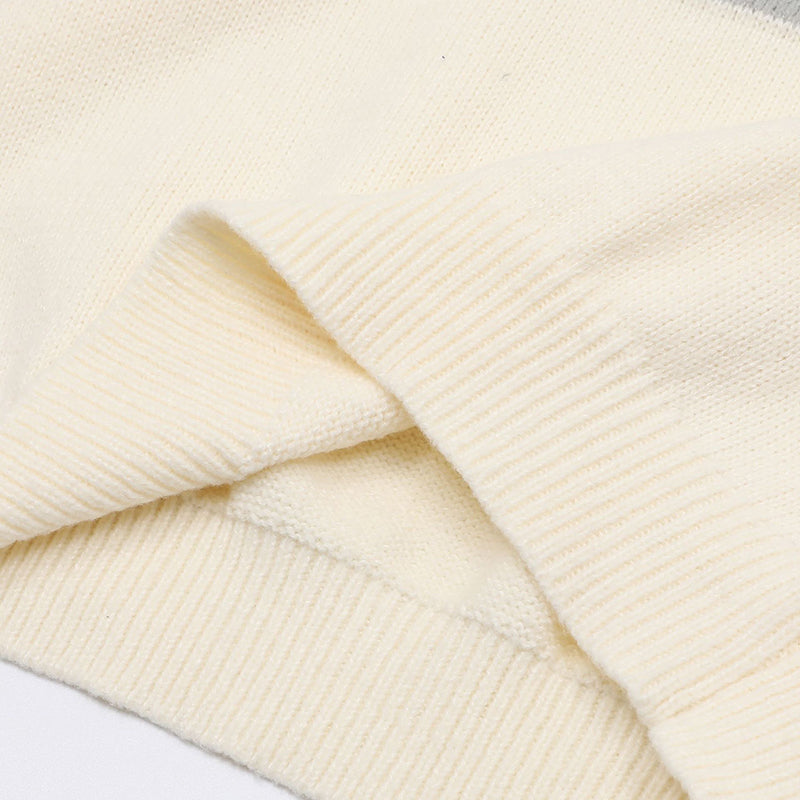 Fear Of God 8 Knitted Sweater Hoodie – Black / Grey / Apricot