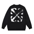 Off-White Logo Cotton Crewneck Sweatshirt