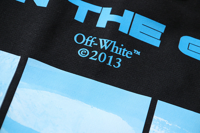 Off-White Logo Cotton Crewneck Sweatshirt — Layering Edition