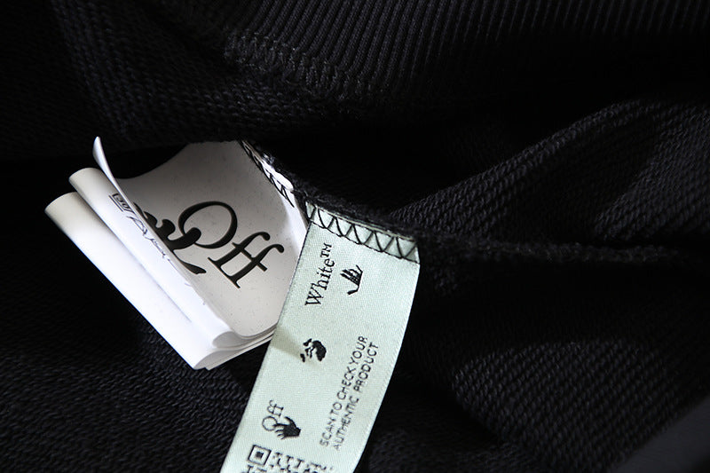 Off-White Logo Cotton Crewneck Sweatshirt — Layering Edition