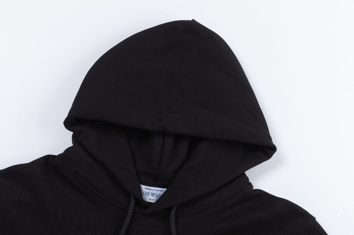 OFF-WHITE Logo Drawstring Hoodie