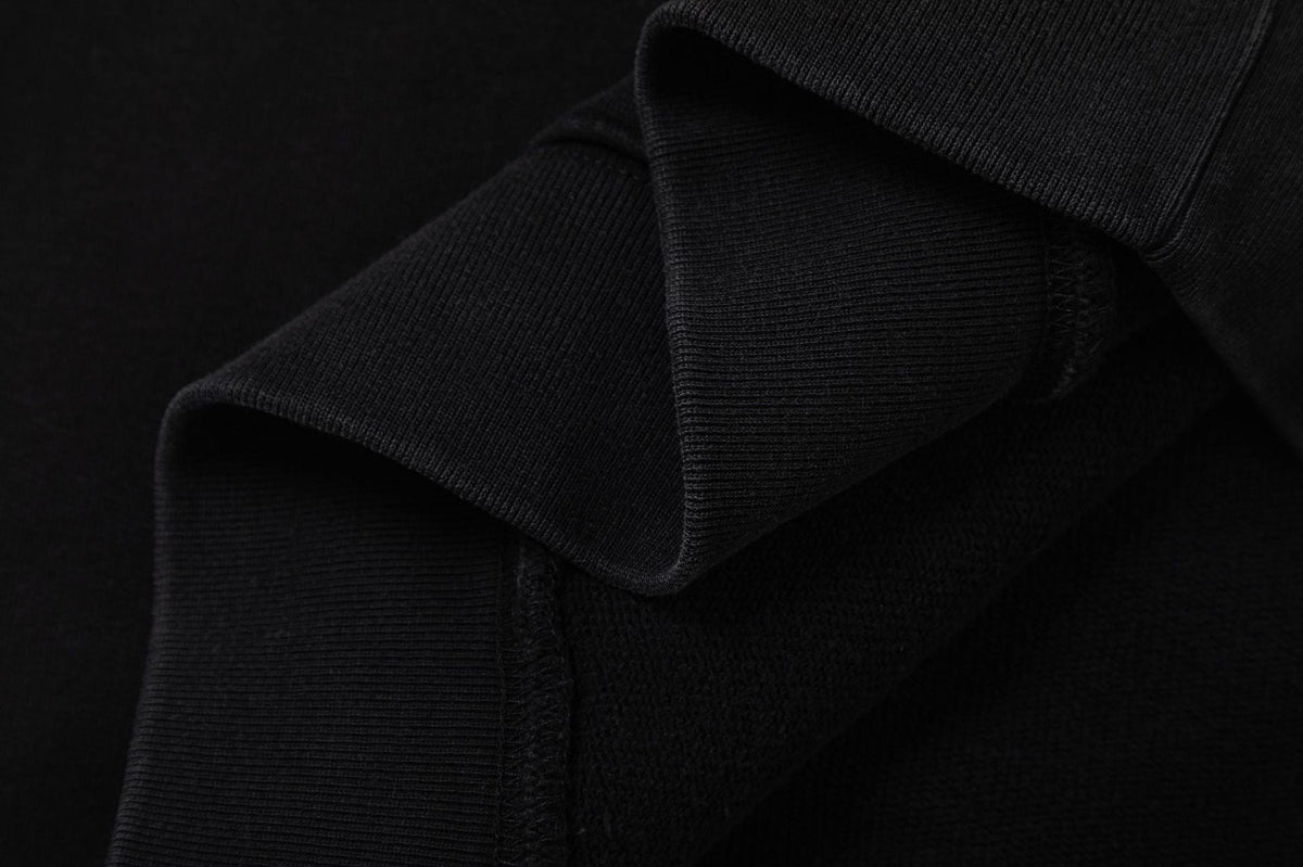 OFF-WHITE Logo Drawstring Hoodie (Black)