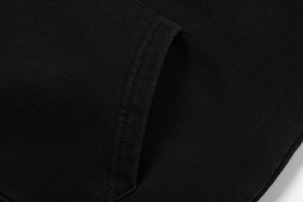 OFF-WHITE Logo Drawstring Hoodie (Black)