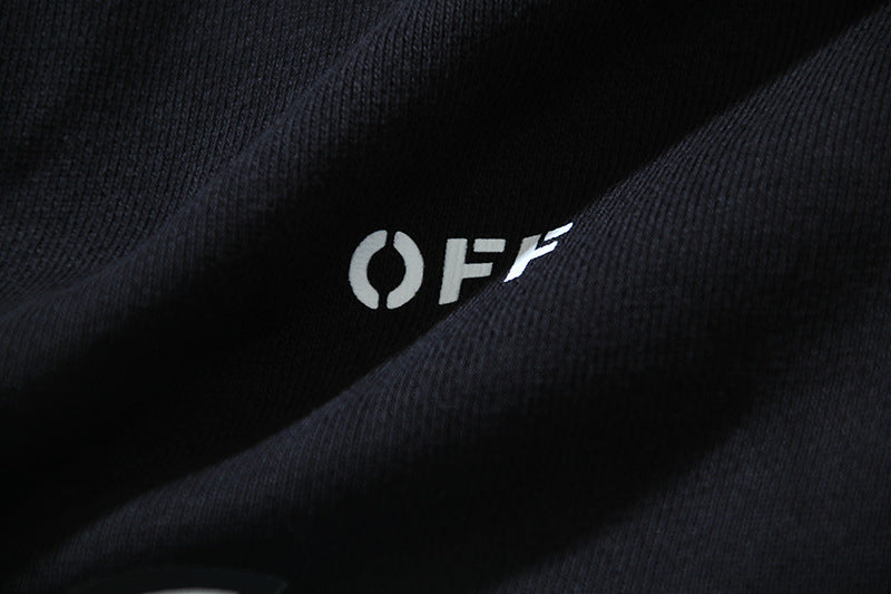 Off-White Logo Drawstring Hoodie